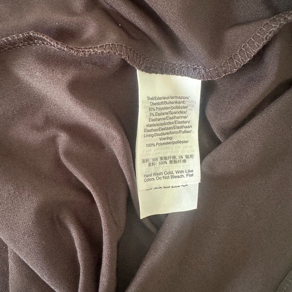 DKNY Black Long Sleeve Wrap Dress - Picture 15 of 15